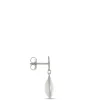 Moonstone Earrings, Sterling Silver