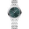 Omega Prestige De Ville Steel Green Dial Watch, 27.5mm Online