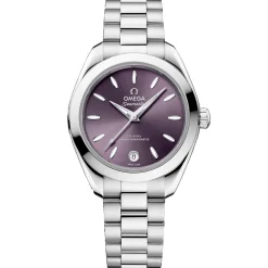 Omega Seamaster Aqua Terra 150M Purple Dial Watch, 30mm Best