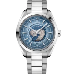 Omega Seamaster Aqua Terra 150M Steel on Steel Blue Dial Watch, 43mm