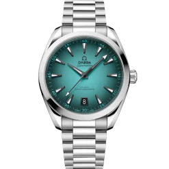 Omega Seamaster Aqua Terra 150M Turquoise Dial Watch, 41mm Outlet