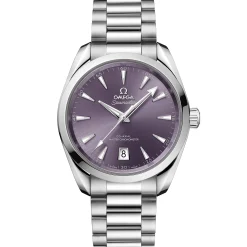 Omega Seamaster Aqua Terra Shades Purple Dial Watch, 38mm Clearance