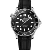 Omega Seamaster Diver 300M Black Dial Watch, 42mm Hot