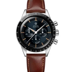 Omega Speedmaster First in Space Blue-Gray Dial Watch, 39.7mm Sale