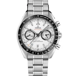 Omega Speedmaster Racing White Dial Watch, 44.25mm Sale