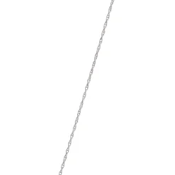 Oval Aquamarine Pendant Necklace, 14K White Gold Clearance