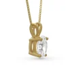 Oval Diamond Pendant, ¾ Carat Total Weight, 14K Yellow Gold Clearance