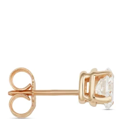 Oval Diamond Studs, ⅔ Carat Total Weight, in 14K Yellow Gold Clearance