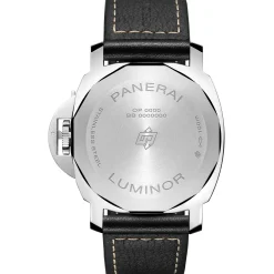Panerai Luminor Logo Black Dial Watch, 44mm Outlet