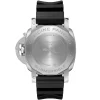 Panerai Submersible Black Dial Rubber Steel Watch, 42mm New