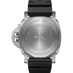 Panerai Submersible Titanio Watch Black Dial, 47MM Discount