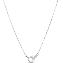 Pearl and Blue Topaz Pendant Necklace, 14k White Gold Sale