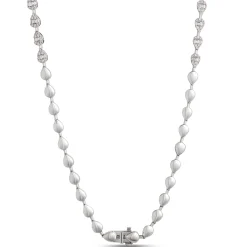 Pear Shaped Diamond Necklace, 2 ½ Total Carat Weight, 14K White Gold Best