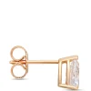 Pear Shaped Diamond Studs, 1 Carat Total Weight, 14K Yellow Gold Discount