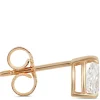 Pear-Shaped Diamond Studs, 1/2 Carat Total Weight, in 14K Yellow Gold Discount