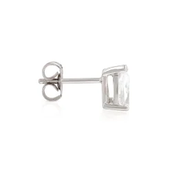 Pear-Shaped Diamond Studs, 3/4 Carat Total Weight, in 14K White Gold Outlet