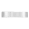 Polished Pipe Comfort Fit 5mm Band in Platinum New