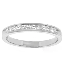 Princess Cut Diamond Band 1/3 cttw Clearance