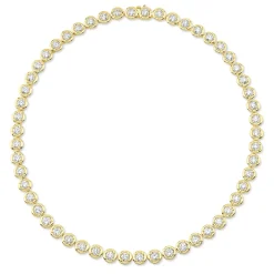 Rahaminov Diamond Choker Necklace, 18K Yellow Gold Sale