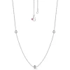 Roberto Coin Diamonds by the Inch 3-Station Diamond Necklace 18K Best