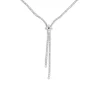 Roberto Coin 18K White Gold Love In Verona Diamond Lariat Necklace Discount