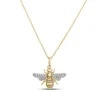 Roberto Coin 18K Yellow and White Gold Tiny Treasures Diamond Bumblebee Necklace Best