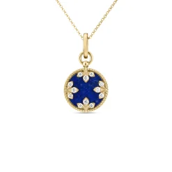 Roberto Coin 18K Yellow Gold Venetian Medallions Medium Pendant Necklace Sale