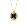 Roberto Coin 18K Yellow Gold Venetian Medallions Small Pendant Necklace Clearance