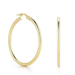Roberto Coin Perfect Gold Hoop Earrings 18K Online