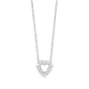 Roberto Coin Tiny Treasures Diamond Heart Necklace 18K Outlet