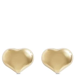 Roberto Coin Tiny Treasures Heart Earrings, 18K Yellow Gold Sale