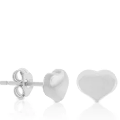 Roberto Coin Tiny Treasures Heart Earrings 18K Clearance