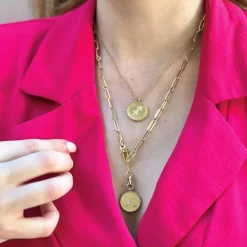 Roberto Coin Venetian Princess Diamond Scorpio Necklace 18K Yellow Gold, 19" Online