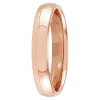Rose Gold Polished Rounded Comfort Fit 4mm Band 14K Sale