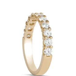 Round Diamond Anniversary Band, 14K Yellow Gold Clearance