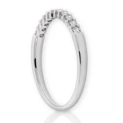 Round Diamond Bridal Band, 14K White Gold Best