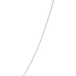 Round Emerald Pendant with Diamond Halo, 14K White Gold Best