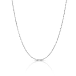 Round Wheat Chain in Silver, 20" Hot