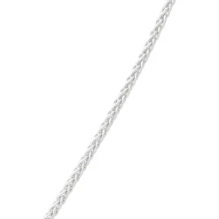 Round Wheat Chain in Silver, 18" New