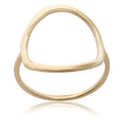 Smooth Open Circle Ring 14K Clearance