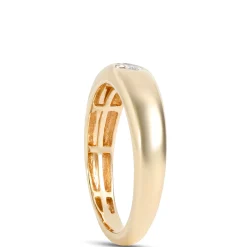 Solitaire Marquise Diamond Band, 14K Yellow Gold Sale