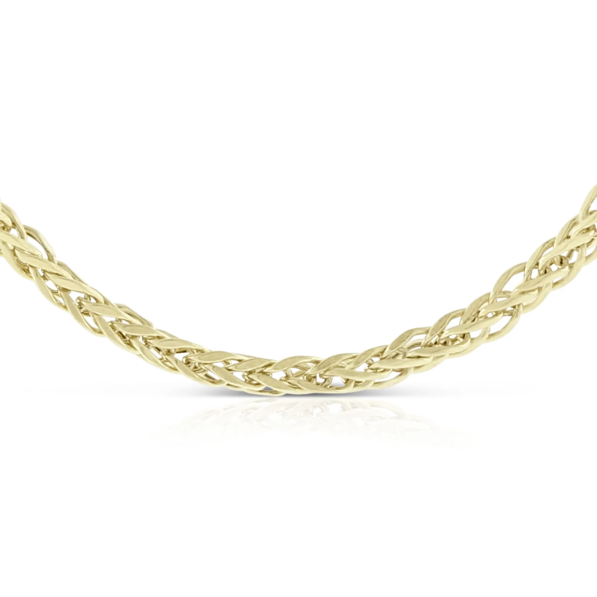 Square Wheat Chain 14K, 18" Sale