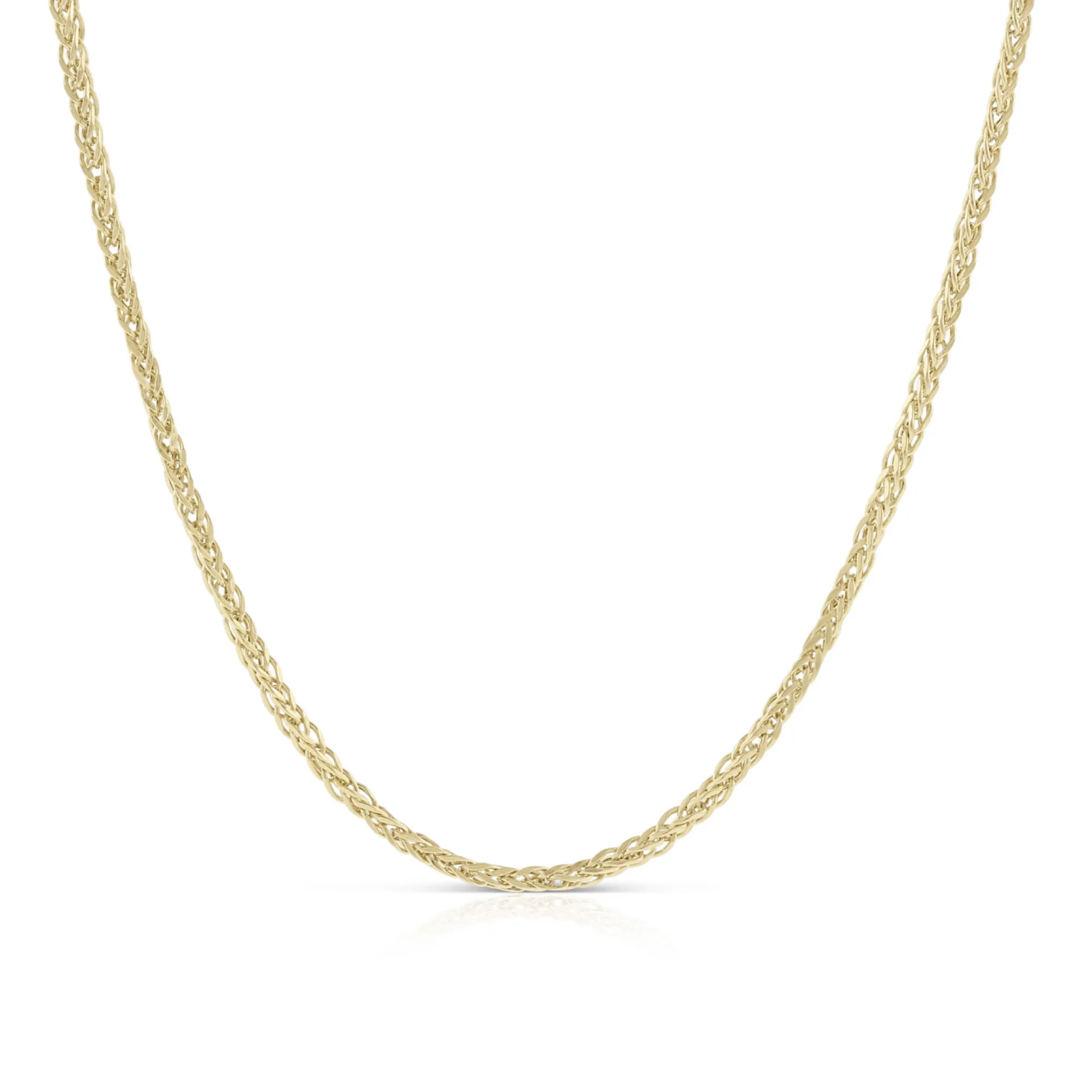 Square Wheat Chain 14K, 18" Sale