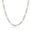 Sterling Silver 24-Inch Figaro Chain Necklace Sale