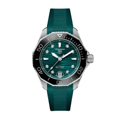 TAG Heuer Aquaracer Professional 300 Watch Steel Case Diamond-Studded Dial, 36mm Sale