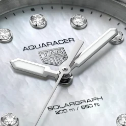 TAG Heuer Aquaracer Professional 200 Solargraph White Dial, 34mm Clearance
