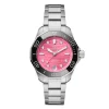 TAG Heuer Aquaracer Professional 300 Date Pink Dial, 36mm Clearance