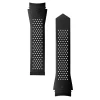 TAG Heuer Calibre E5 Black Perforated Rubber Strap, 45mm Online