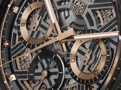 TAG Heuer Carrera Chronograph Extreme Sport Black and Gold Dial, 44mm New