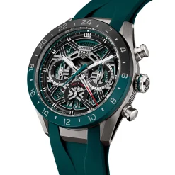TAG Heuer Carrera Chronograph Extreme Sport Green Skeleton Dial Watch, 44mm Outlet